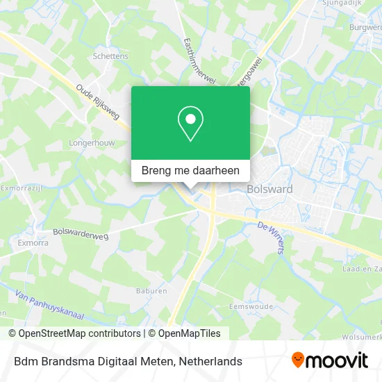 Bdm Brandsma Digitaal Meten kaart
