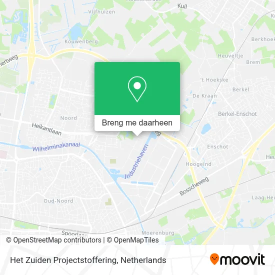 Het Zuiden Projectstoffering kaart