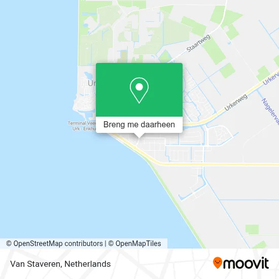 Van Staveren kaart
