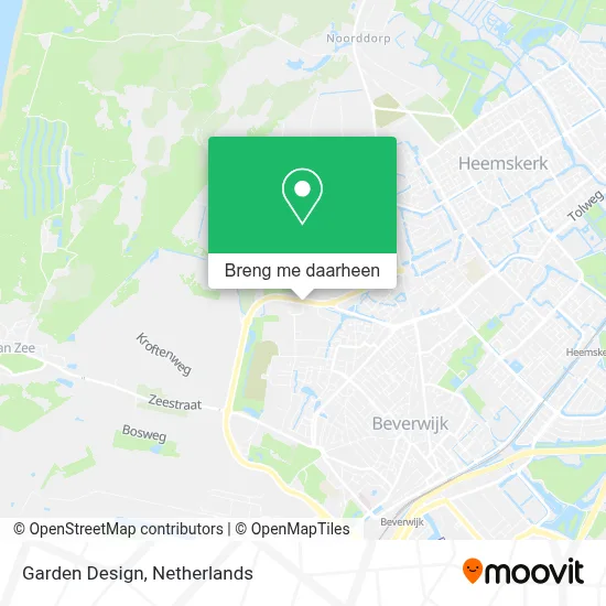 Garden Design kaart