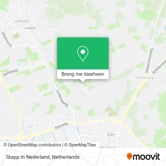 Stapp.In Nederland kaart