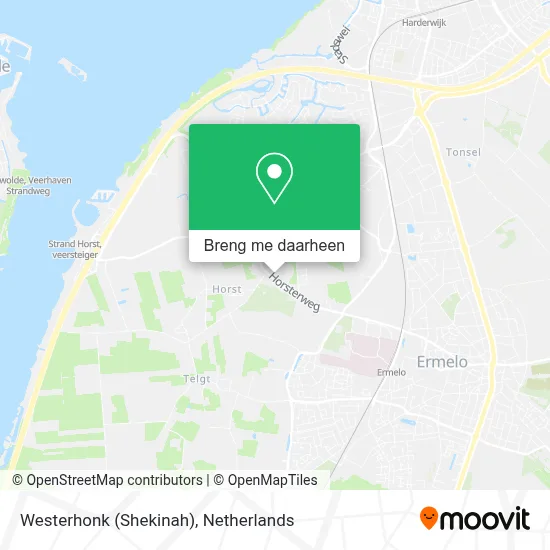 Westerhonk (Shekinah) kaart