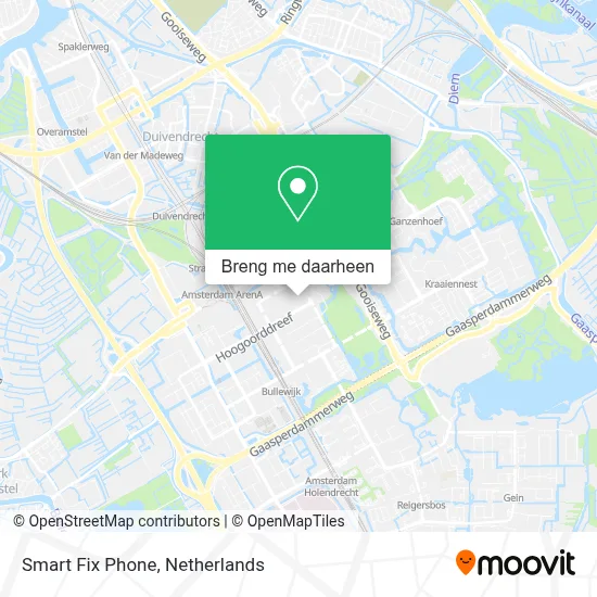 Smart Fix Phone kaart