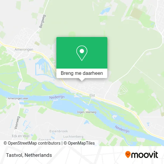 Tastvol kaart