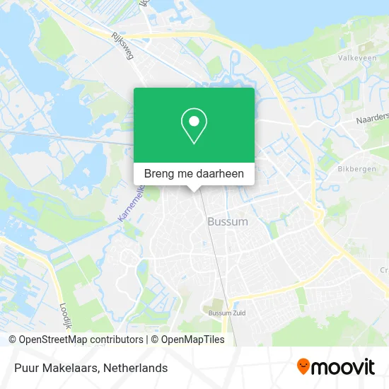 Puur Makelaars kaart