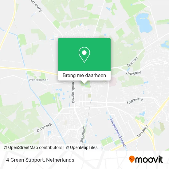 4 Green Support kaart