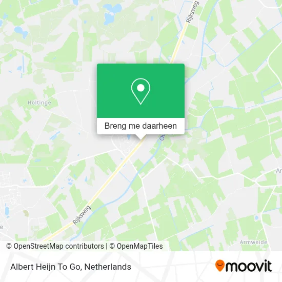 Albert Heijn To Go kaart