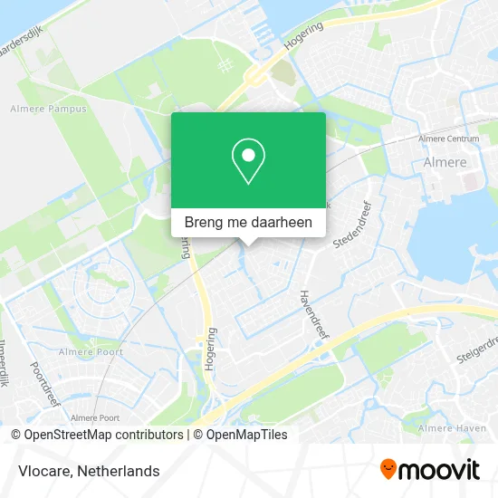Vlocare kaart