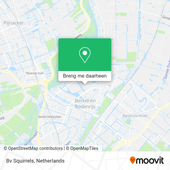 Bv Squirrels kaart