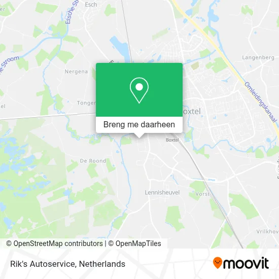 Rik's Autoservice kaart