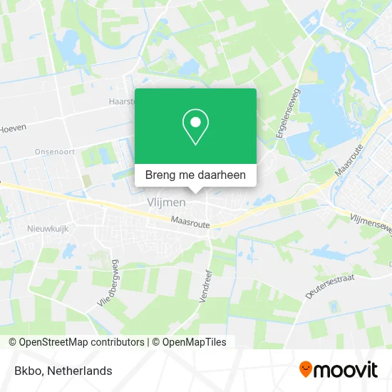 Bkbo kaart