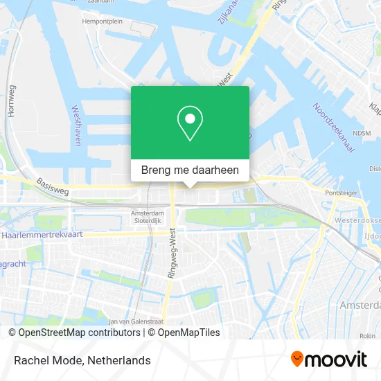 Rachel Mode kaart
