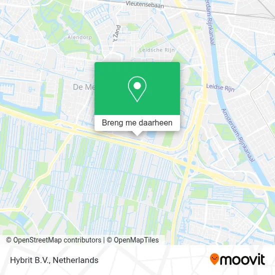 Hybrit B.V. kaart