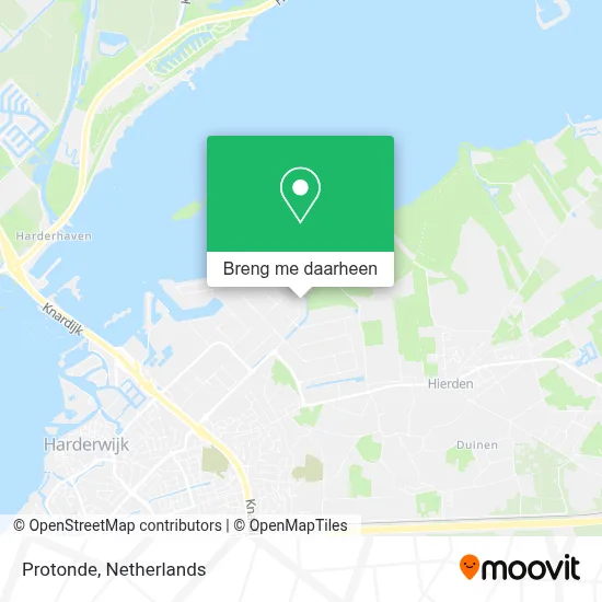 Protonde kaart