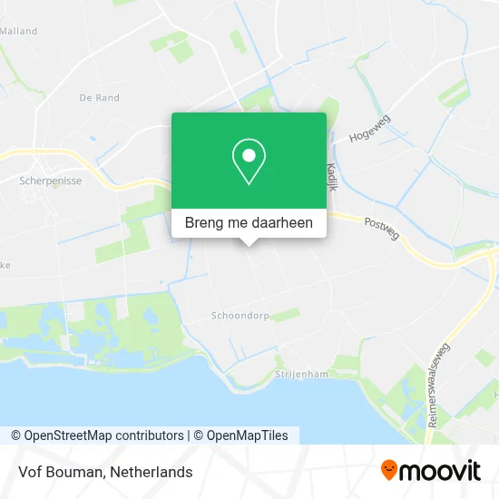 Vof Bouman kaart