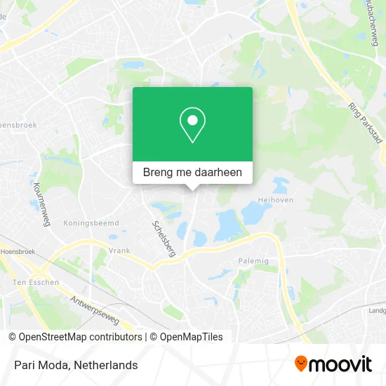 Pari Moda kaart