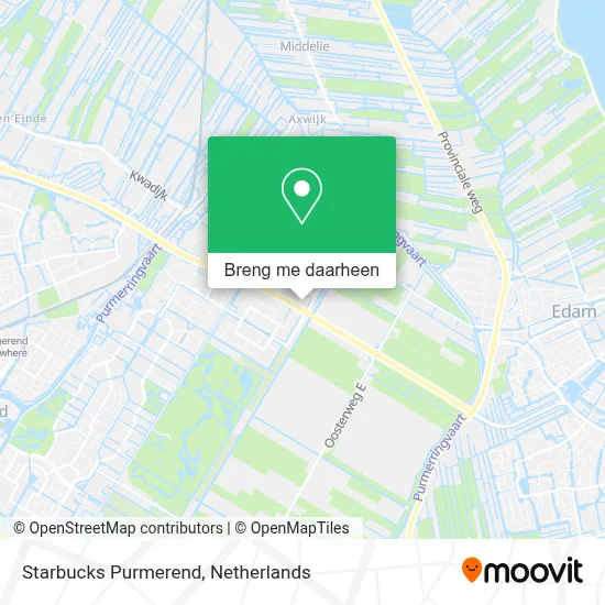 Starbucks Purmerend kaart