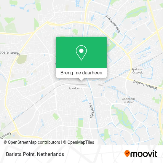 Barista Point kaart