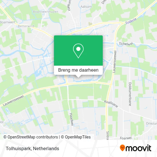 Tolhuispark kaart