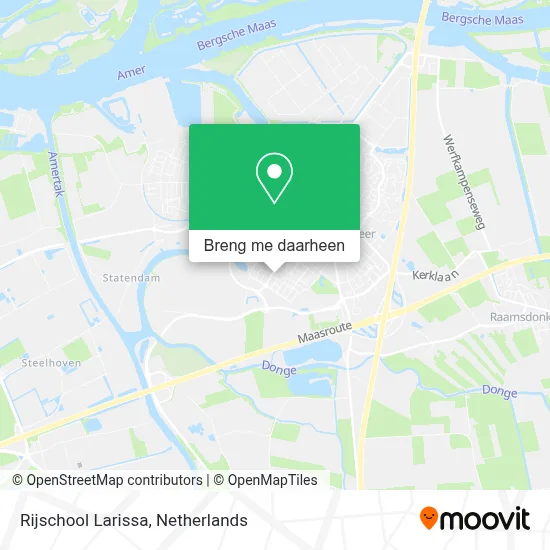 Rijschool Larissa kaart