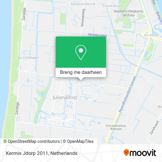 Kermis Jdorp 2011 kaart