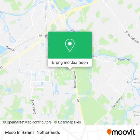 Meso In Balans kaart