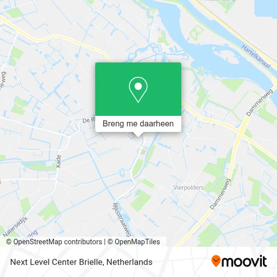 Next Level Center Brielle kaart