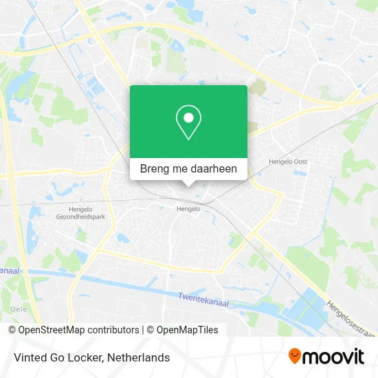 Vinted Go Locker kaart