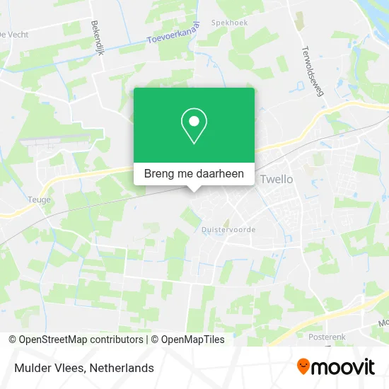 Mulder Vlees kaart