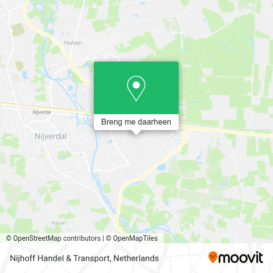 Nijhoff Handel & Transport kaart