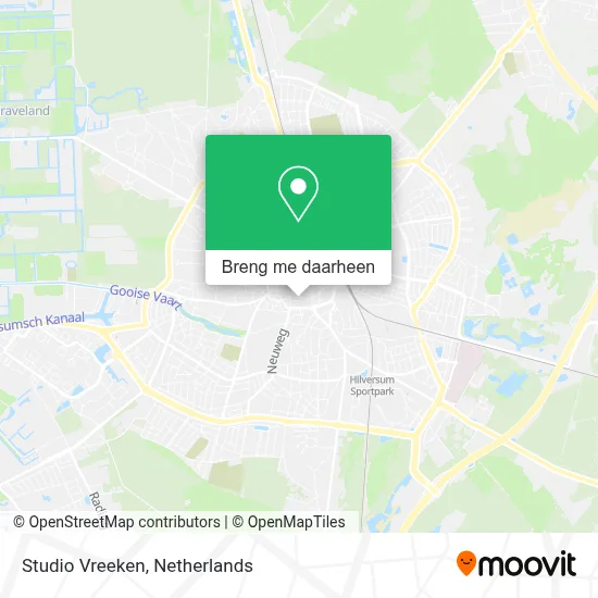 Studio Vreeken kaart