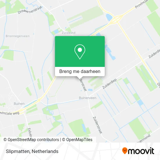 Slipmatten kaart
