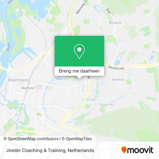 Jiredin Coaching & Training kaart