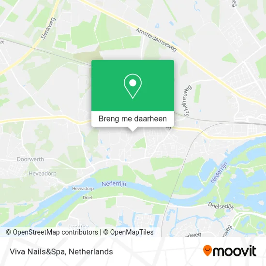 Viva Nails&Spa kaart
