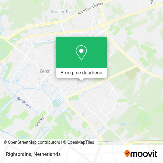 Rightbrains kaart