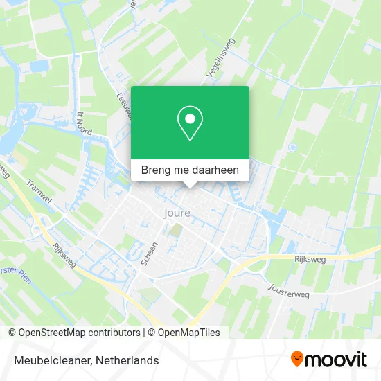 Meubelcleaner kaart