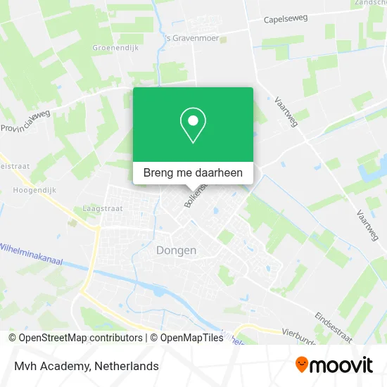 Mvh Academy kaart
