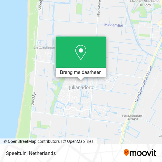 Speeltuin kaart