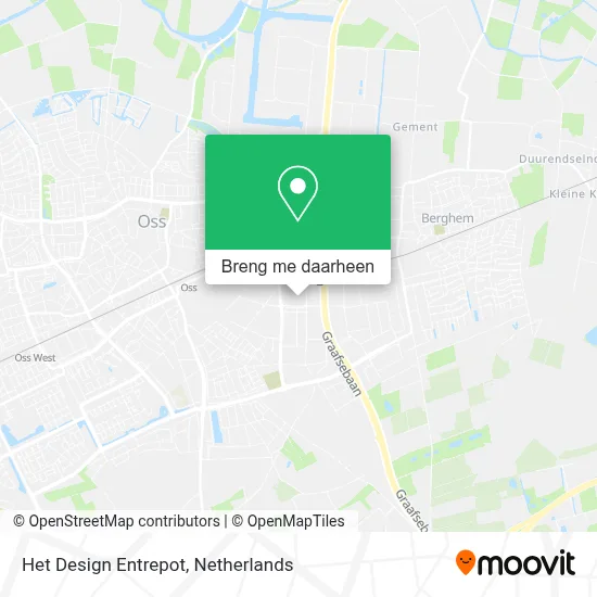 Het Design Entrepot kaart