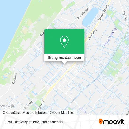 Pixit Ontwerpstudio kaart