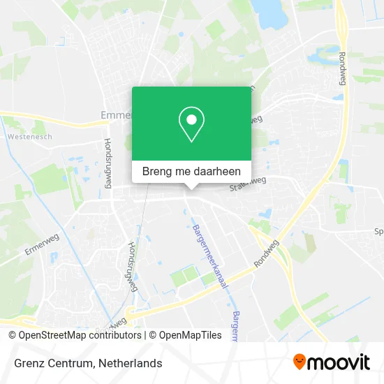 Grenz Centrum kaart
