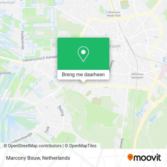 Marcony Bouw kaart
