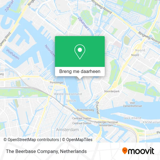 The Beerbase Company kaart
