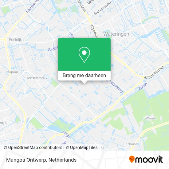 Mangoa Ontwerp kaart