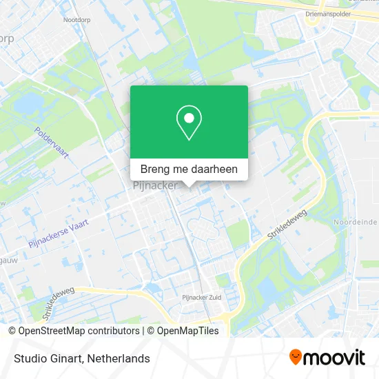Studio Ginart kaart
