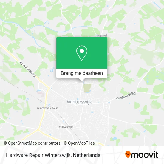 Hardware Repair Winterswijk kaart