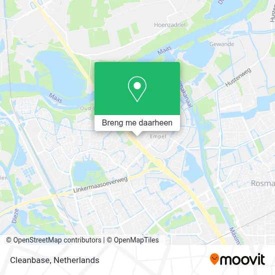 Cleanbase kaart