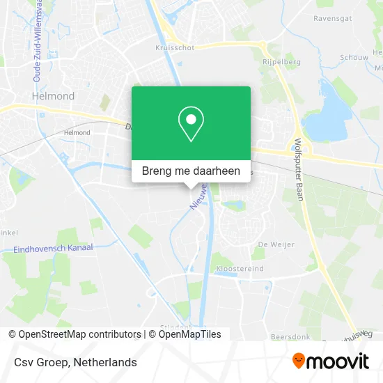 Csv Groep kaart