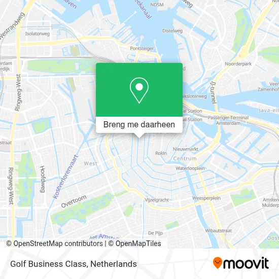 Golf Business Class kaart