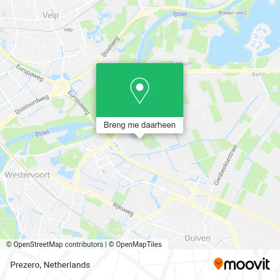 Prezero kaart